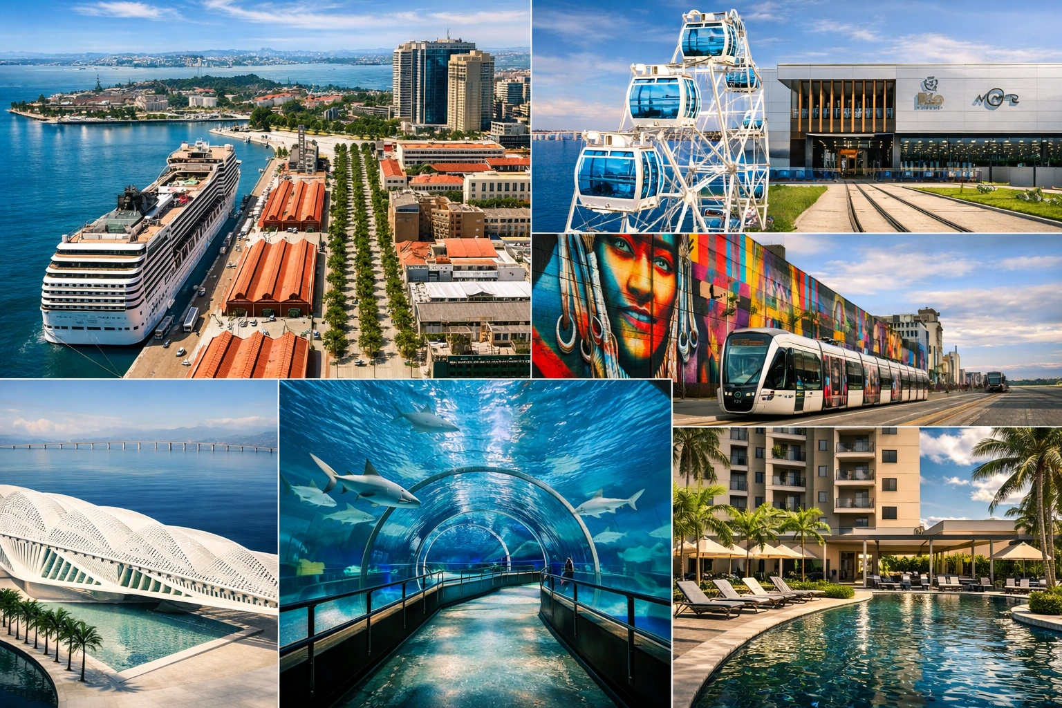 Porto Maravilha no Rio de Janeiro — infraestrutura, turismo e revitalização